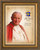 Pope John Paul II Sainthood Commemorative Framed Portrait