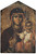 Madonna and the Child Jesus Rustic Wood Icon Plaque Madonna and the Child Jesus Rustic Wood Icon Plaque