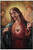 Sacred Heart of Jesus Rustic Wood Plaque