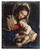 Madonna and Her Child Rustic Wood Plaque