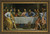 Last Supper by Champaigne Church-Sized Framed Canvas