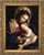 Madonna and Her Child - Ornate Gold Framed Art