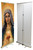 Antique Immaculate Heart Banner Stand