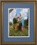 The Visitation II by Jason Jenicke Matted - Standard Gold Framed Art