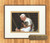Pope Benedict with Children 8x10 Matted Print with Commemorative Plate