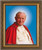 Pope John Paul II Sainthood Canonization Framed Portrait