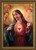 Sacred Heart of Jesus Surrounded by Angels Framed Art