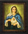 Immaculate Heart - Ornate Dark Framed Art