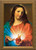 Sacred Heart Holding Heart Framed Art Sacred Heart Holding Heart Framed Art