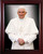 Pope Benedict Formal - Cherry Framed Art