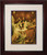 Descent of the Holy Spirit by Jason Jenicke Matted - Cherry Framed Art