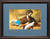 Holy Family Matted - Walnut Framed Art