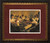 Last Supper by Jason Jenicke Red Matte - Ornate Dark Framed Art