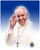 Pope Francis Waving Formal Commemorative Sleeved Print