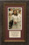 After the First Holy Communion (Detail 1 Girl) Matted with Prayer - Ornate Dark Framed Art