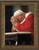 Pope John Paul II Kneeling Framed Art
