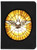 Personalized Catholic Bible with Stained Glass Dove Cover - Black NABRE