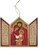 Holy Family Icon Triptych Wood Ornament