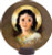 Christ Child Round Desk Plaque