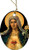 Antique Immaculate Heart Ornament