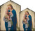Madonna and Child by Franz Ittenbach Rustic Wood Icon Plaque