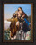Flight into Egypt - Ornate Dark Framed Art