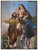 Flight into Egypt Rustic Wood Plaque