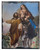 Flight into Egypt Rustic Wood Plaque