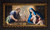 Holy Family with Joseph at the Workbench by Luca Giordano - Ornate Dark Framed Art