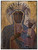 Black Madonna of Czestochowa Rustic Wood Plaque