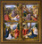 Four Scenes from the Passion - Gold Framed Art