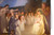 Adoration of the Christ Child by Carl von Marr Christmas Greeting Card  (Box of 25)