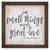"Do Small Things" Rustic Framed Quote "Do Small Things" Rustic Framed Quote