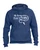 "The Rosary" St. Josemaria Escriva Heather Navy Hoodie