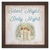 Silent Night Rustic Framed Quote Silent Night Rustic Framed Quote