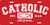 Catholic Original (red) License Plate Catholic Original (red) License Plate