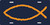 Ichthus Fish (blue) License Plate Ichthus Fish (blue) License Plate
