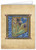 Letter L Illuminated Manuscript Note Card