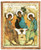Holy Trinity Angels Cloister Collection Catholic Icon Plaque Holy Trinity Angels Cloister Collection Catholic Icon Plaque