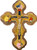 Medieval Cross with Gospel Writers Cloister Collection Catholic Icon Plaque