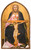 The Trinity by Agnolo Gaddi Cloister Collection Catholic Icon Plaque