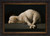 Agnus Dei by Francisco Zurbaran - Ornate Dark Framed Art