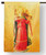 Fra Angelico Angel with Violin Outdoor House Flag Fra Angelico Angel with Violin Outdoor House Flag