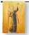 Fra Angelico Angel with Horn Outdoor House Flag Fra Angelico Angel with Horn Outdoor House Flag