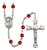 Hand-Made Silver Plate St. Catherine of Siena Rosary