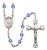 Hand-Made Silver Plate St. Gianna Beretta Molla Rosary
