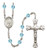 Hand-Made Silver Plate St. Gianna Beretta Molla Rosary