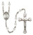 Hand-Made Silver Plate St. Francis of Assisi Rosary