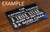 "For Jesus Christ" Rectangular Glass Cutting Board "For Jesus Christ" Rectangular Glass Cutting Board