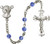 Hand-Made Madonna Rosary with Swarovski Beads